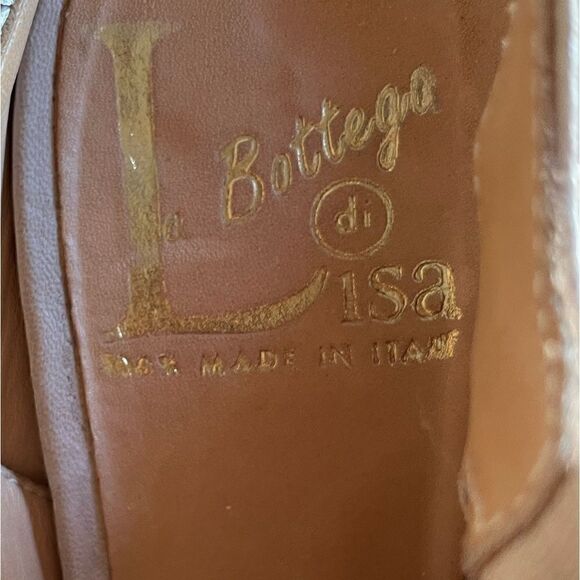 La Bottega di Lisa Leather Sandals Made in Italy Size 38.5 (8) - Picture 11 of 12